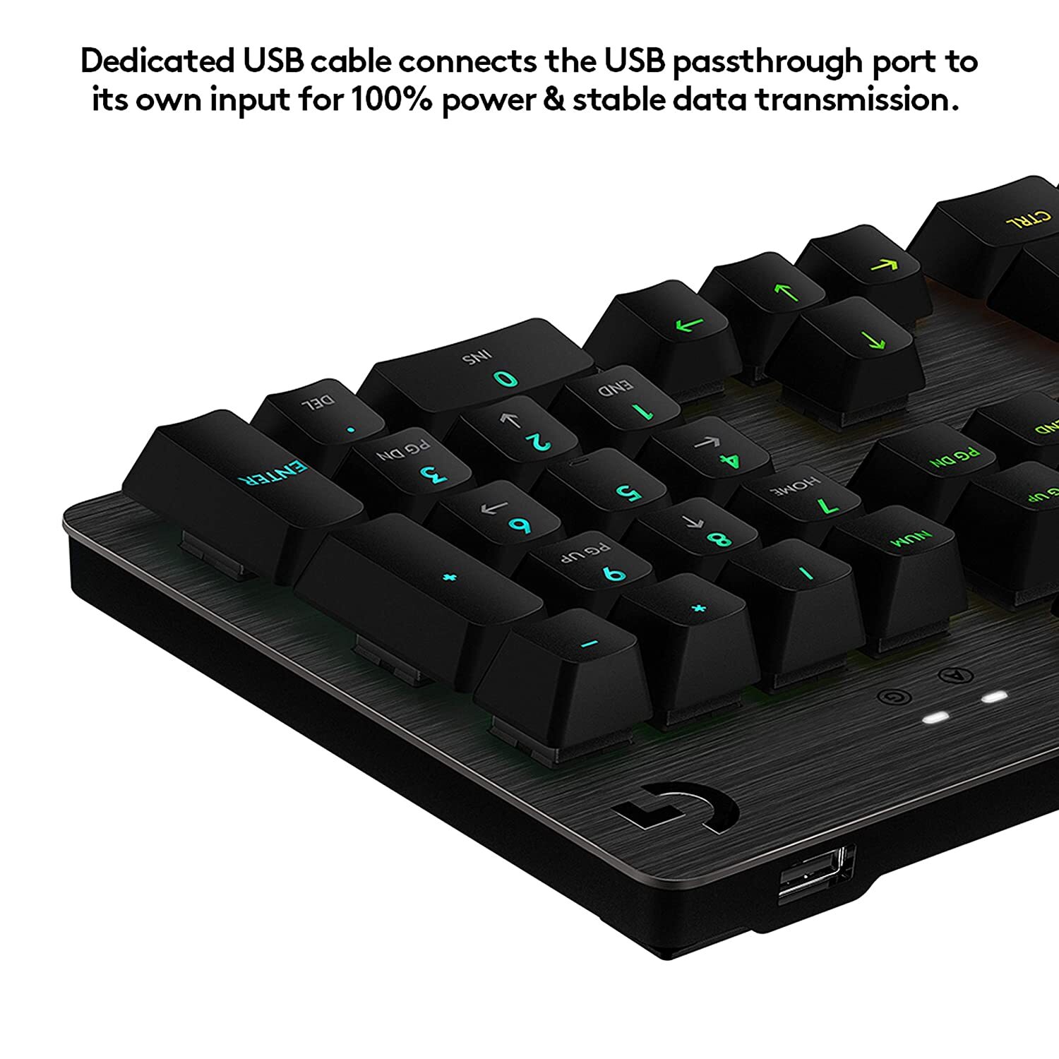 Logitech G 512 RGB Backlit Mechanical Gaming Keyboard with GX Blue Clicky Key Switches (Carbon)
