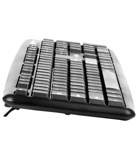 Frontech FT-1672 USB Keyboard (Black)