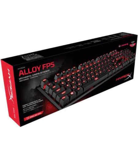 HyperX Alloy FPS Mechanical Cherry MX Wired USB Gaming Keyboard  (Red)