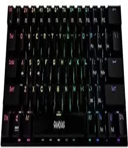 Gamdias Hermes E3 60% Rgb Mechanical Gaming Keyboard Black