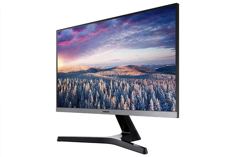 Samsung 24 Inch LS24R350FHWXXL FHD Monitor with Bezel-Less Design, AMD Freesync and 75hz Refresh Rate