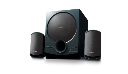 REVIEW OF SONY SA-D20 C E12 2.1 CHANEL MULTIMEDIA  SPEAKER WITH BLUETOOTH.
