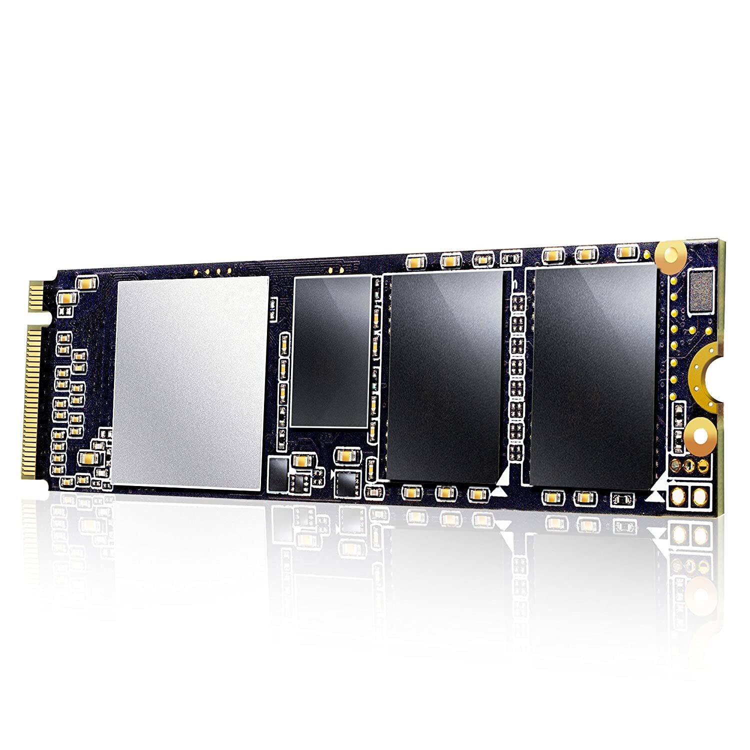 XPG SX6000 PCIe 256GB 3D NAND PCIe Gen3x2 M.2 2280 NVMe 1.2 R/W up to 1000/800MB/s Solid State Drive (ASX6000NP-256GT-C)