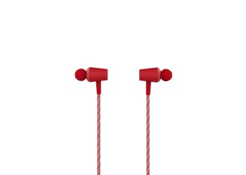 Corseca Earbuds Ripple Headphone, Red